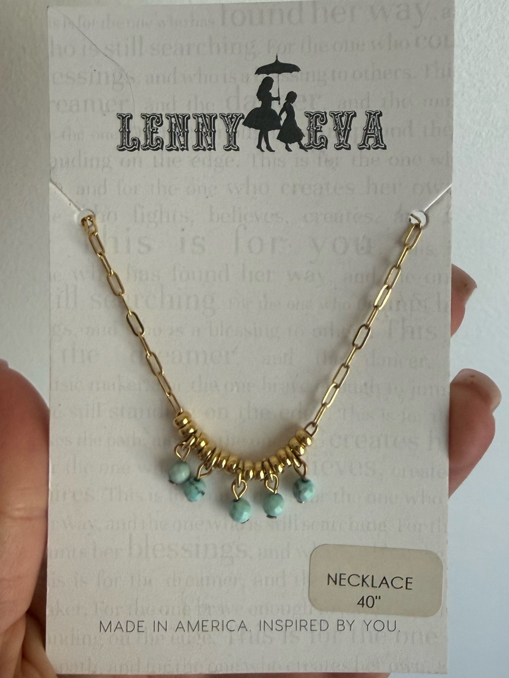 NWT Lenny & Eva Necklace